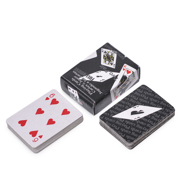 Hot Sale Mini Small Playing Cards Poker Cards Print with Paper Box or Plastic Box Customized I 7 Normal