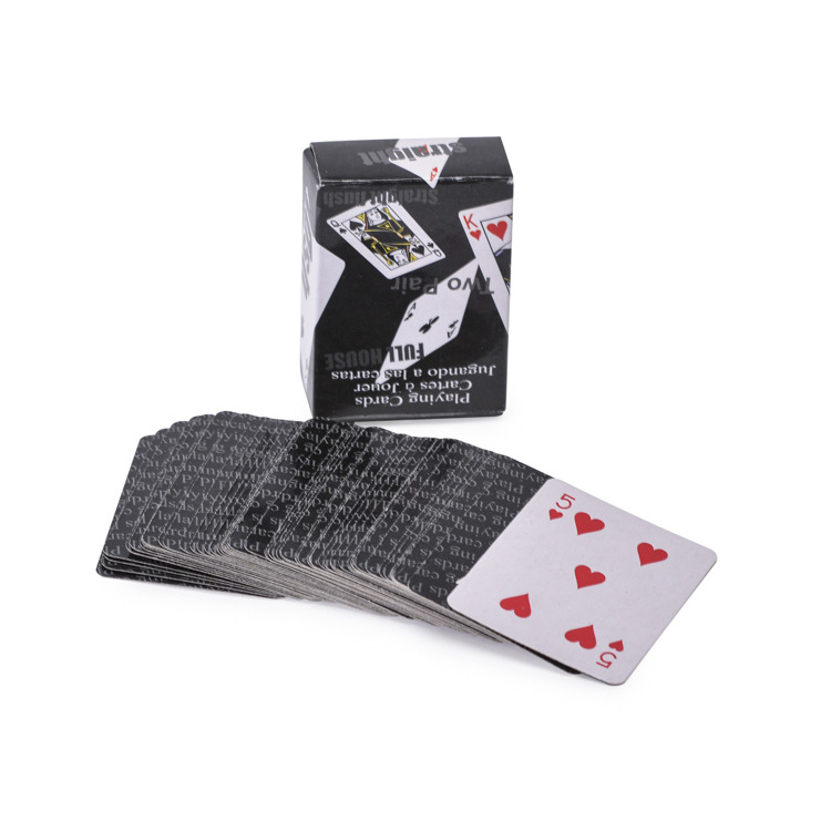 Hot Sale Mini Small Playing Cards Poker Cards Print with Paper Box or Plastic Box Customized I 7 Normal