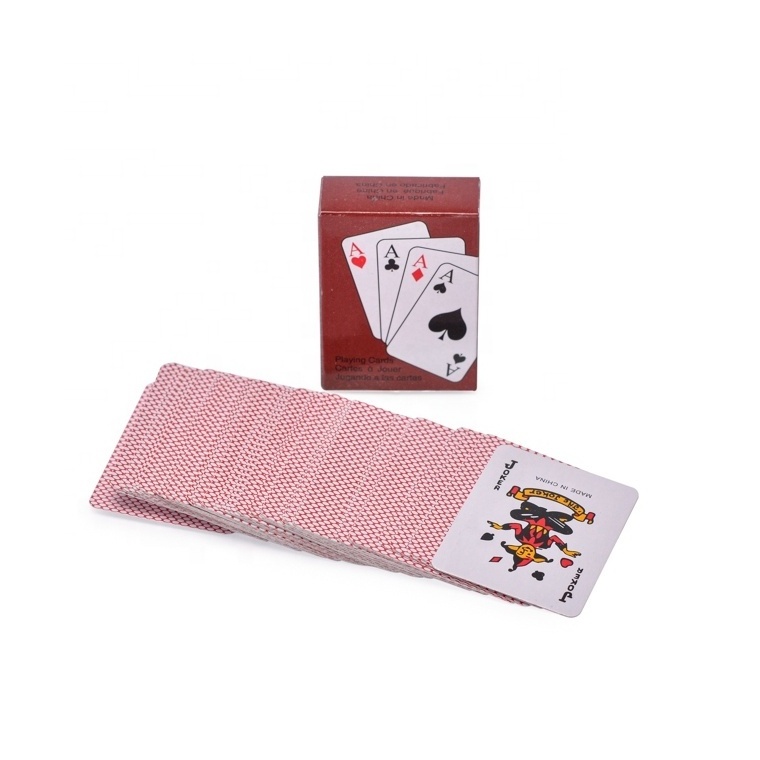 New Hot Sale Customized Size Small Mini Size Deck Playing Cards Empty Poker Card