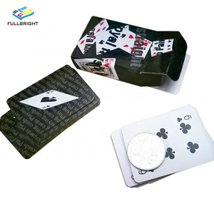 Fullbright Tiny Poker Kartenspiel Jeu De Cartes Black Mini Playing Cards