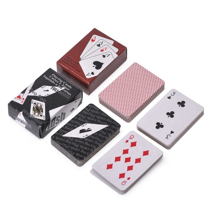 Custom Entertainment Playing Table Full Color Theme Game Card for Adult and Kids