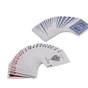 Custom Poker Cards Cheap Price Hot Sale Cartoon Design Printing Sale Red Blue New Paper Playing Cards