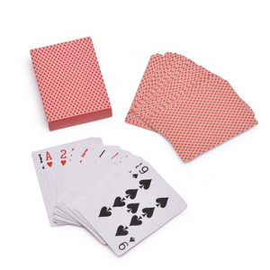 Cheap Black Core Playing Cards Deck Naipes Poker Cards Logo Printing Custom Poker Cards with Box Front and Back Printed