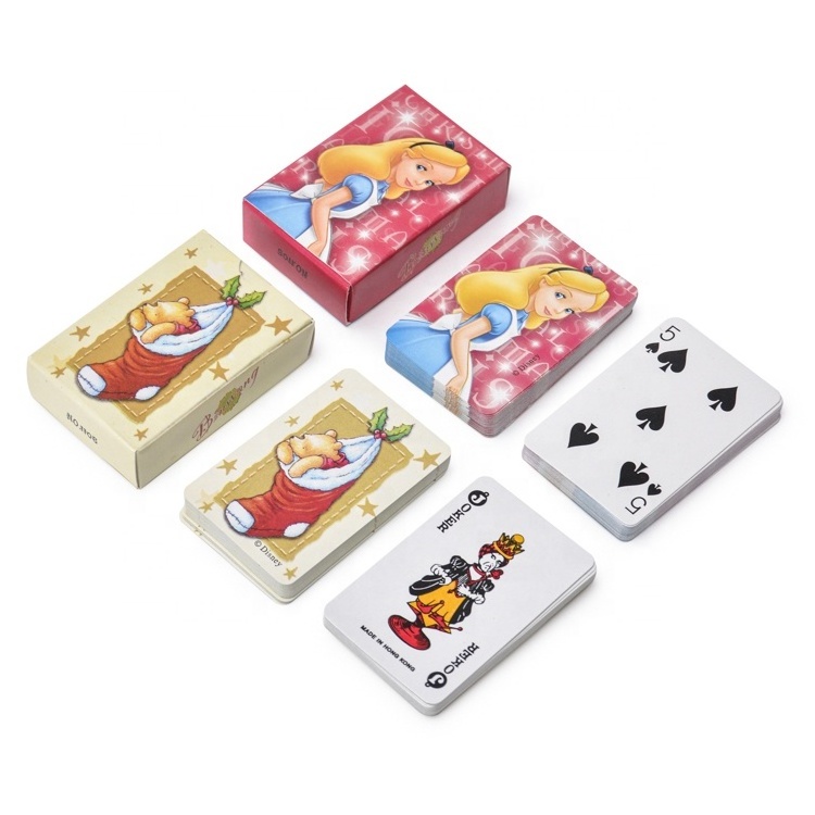 Custom Entertainment Playing Table Full Color Theme Game Card for Adult and Kids