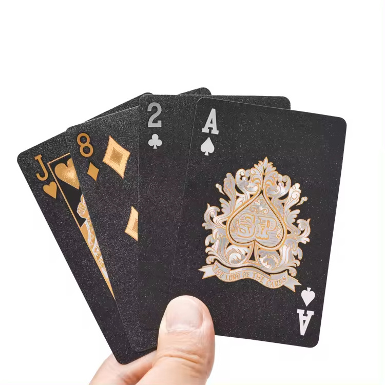 Factory Custom Playing Cards Plastic PVC Free Sample Poker Game Cards Custom Deck of Cards