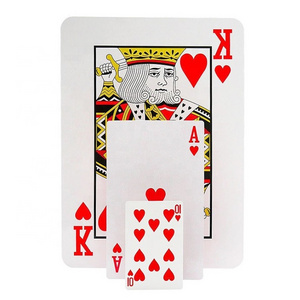 Large A4 Jumbo Playing Card Huge Giantes Playing Cards Magic Stage Performing Art Poker Big Size Letter Playing Card