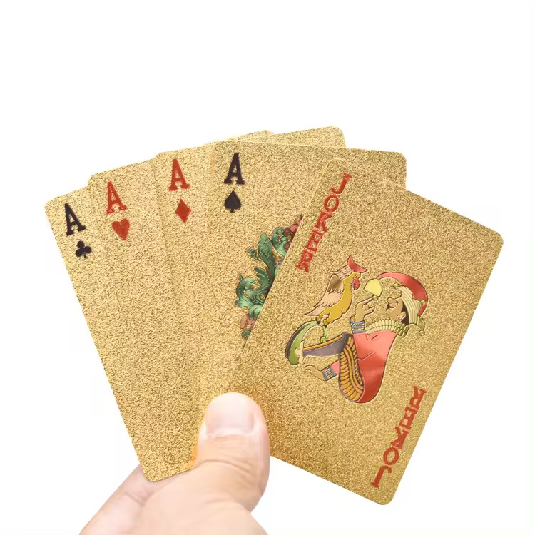 Factory Custom Playing Cards Plastic PVC Free Sample Poker Game Cards Custom Deck of Cards