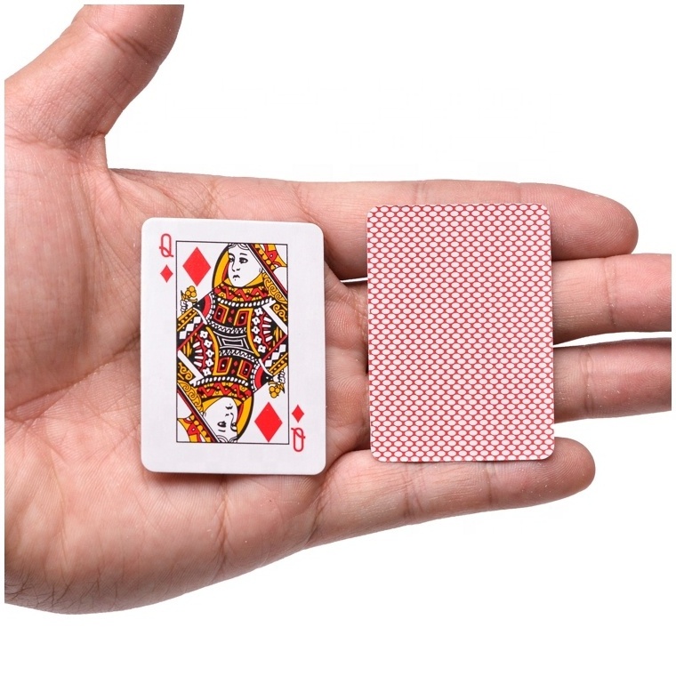 New Hot Sale Customized Size Small Mini Size Deck Playing Cards Empty Poker Card