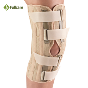 Adjustable knee support Immobilizer for condyle pads front opening Knee Support for Injury and rehab