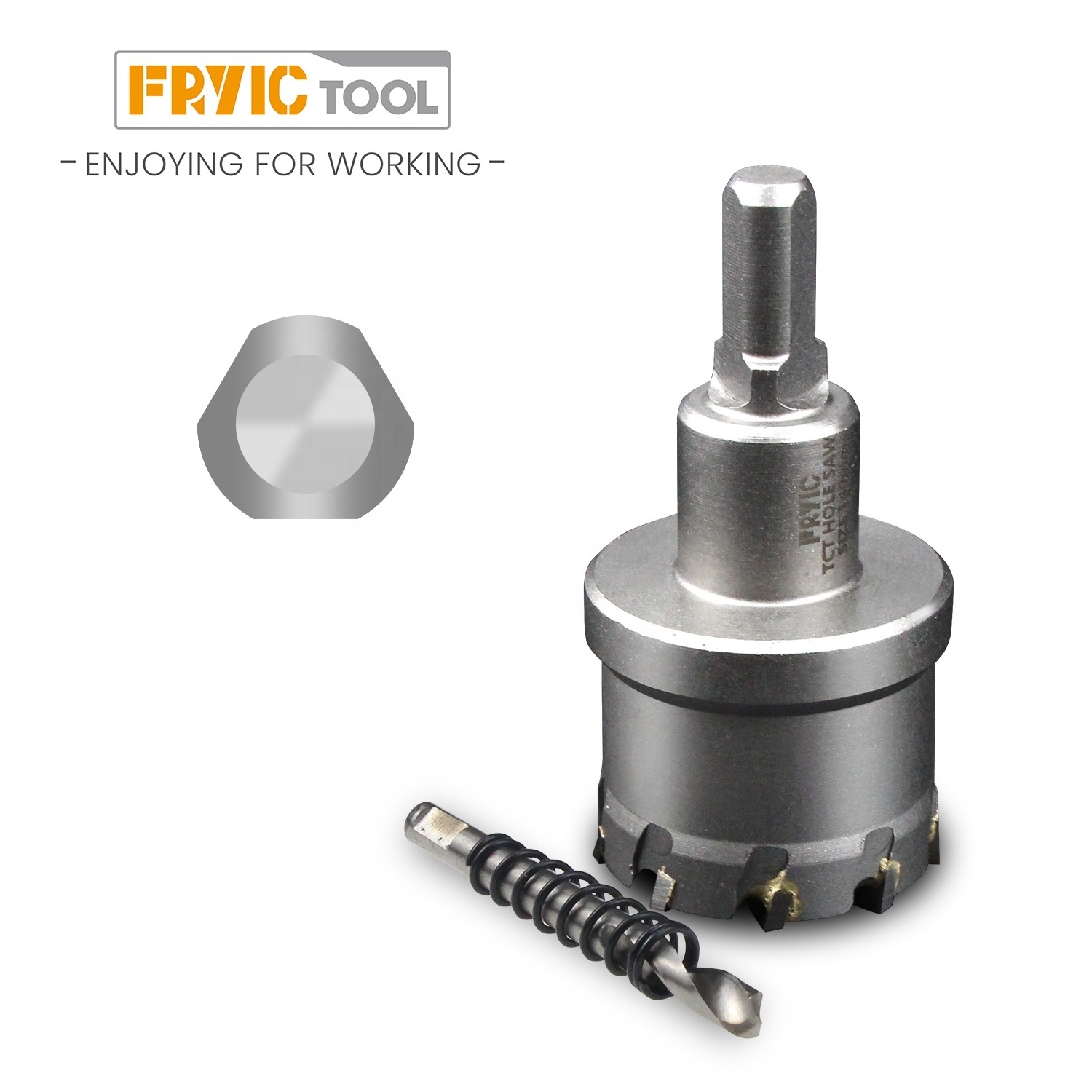 Metal Hole Cutter for 25mm thickness by Tungsten Carbide Tipped Cutter TCT Hole Saw drill bits series