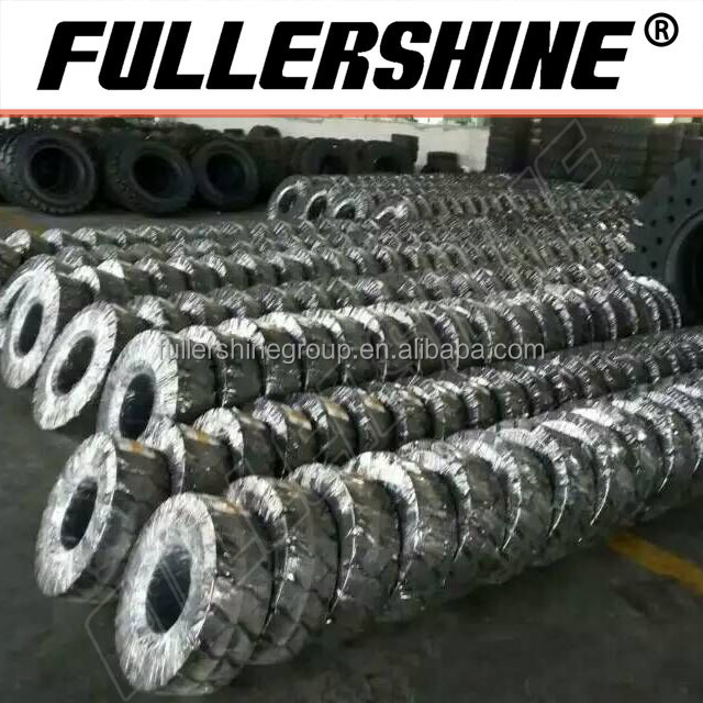 China FULLERSHINE Brand forklift solid tire for 6.50 x 10 and 28x9 x15