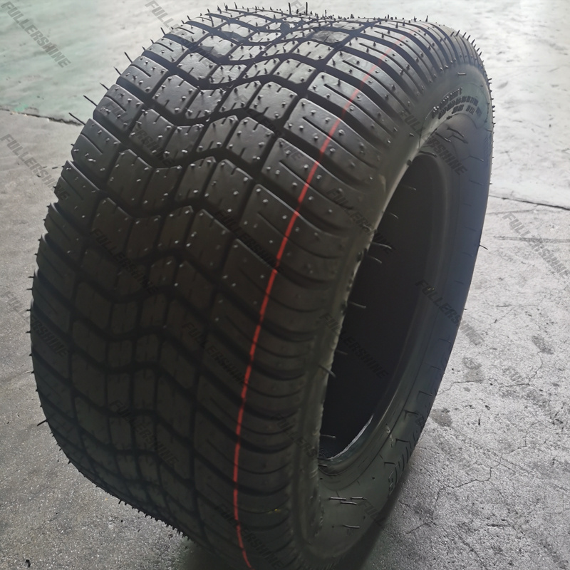 High Wear-resistance FULLERSHINE E4 ECE Golf Cart Tyre 205/50-10 6PR for pavement cement and asphalt road specially for Holland