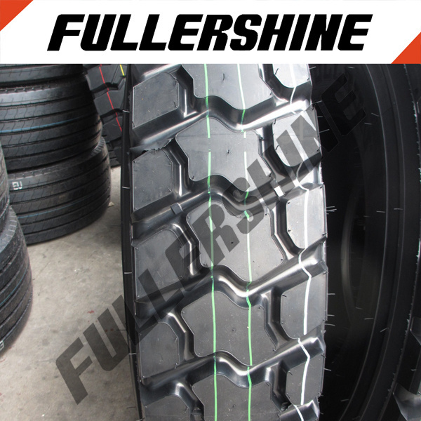 Mining pattern FULLERSHINE radial truck tyre/tire 12.00R24/1200R24 for mountain road to Peru,Chile and Bolivia