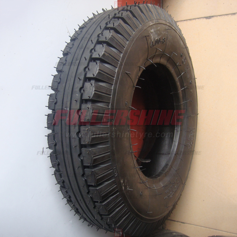 FULLERSHINE MOTORCYCLE TYRE 2.5 Rim and ISO9001 DOT CCC SONCAP E-Mark Certification 4.00-8 oem