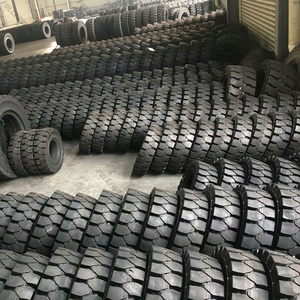 China FULLERSHINE Brand forklift solid tire for 6.50 x 10 and 28x9 x15