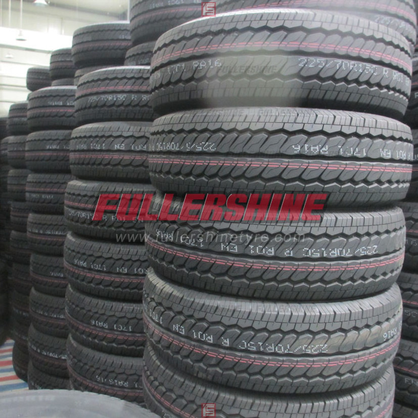 White Sidewall Commercial Van/LTR range WSW TYRES 185R14C  195R14C  195R15C PCR tyre produced for wholesale