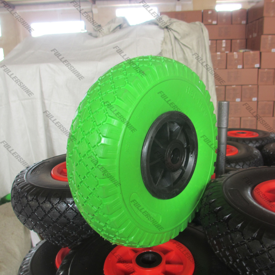 PU Foam Tire for Wheel Barrow 16 inches 4.00-8 high quality for wholesale