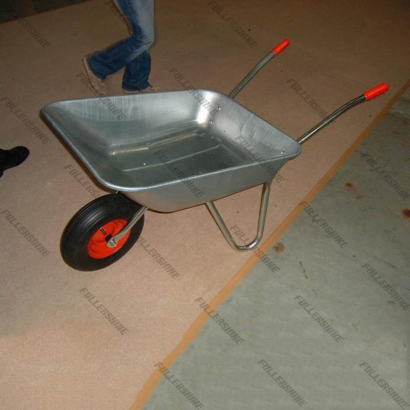 Poland wheelbarrow WB5204 with 65L galvanized tray