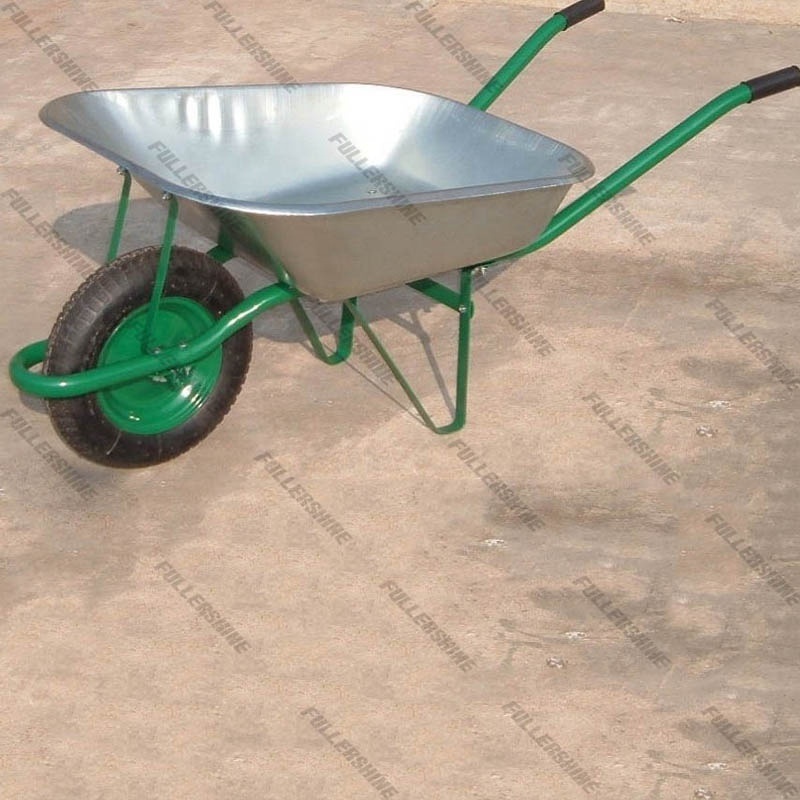 Poland wheelbarrow WB5204 with 65L galvanized tray