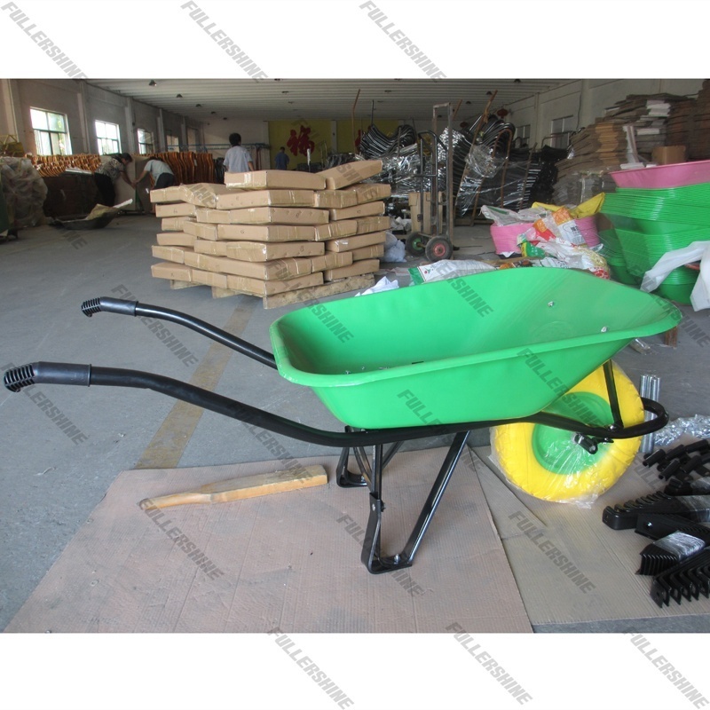 Malaysia model wheelbarrow WB6488 with air wheel 4.00-8 block pattern