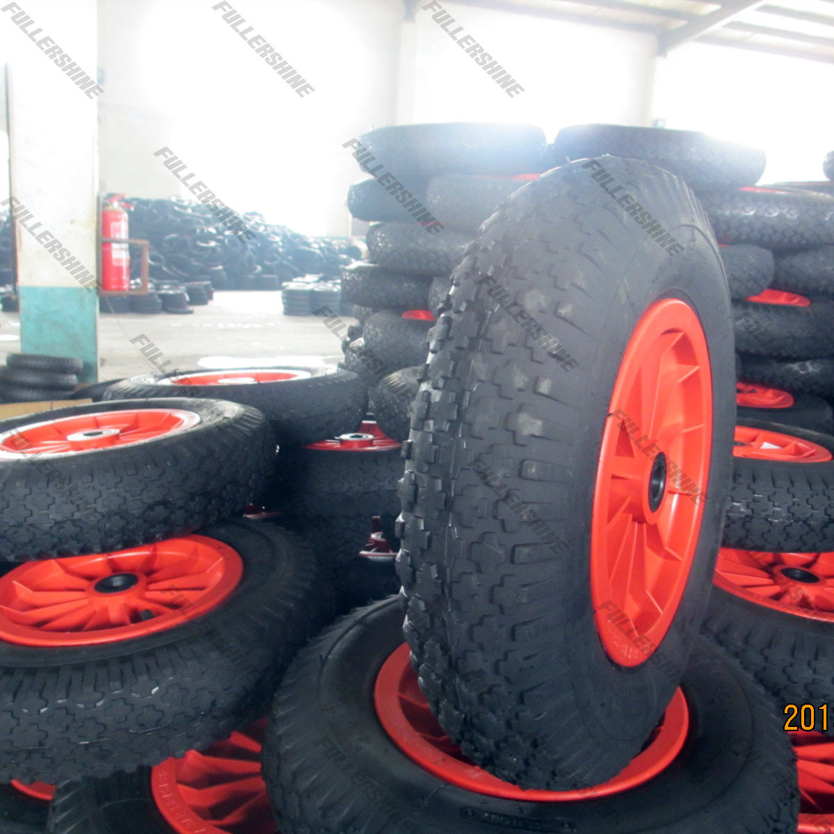 factory made high quality Pneumatic Inflatable Rubber Wheelbarrow Wheel Barrow Tire Wheel 4.80/4.00-8