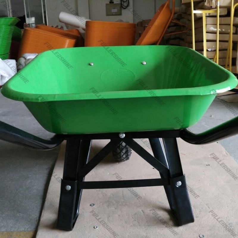 Malaysia model wheelbarrow WB6488 with air wheel 4.00-8 block pattern