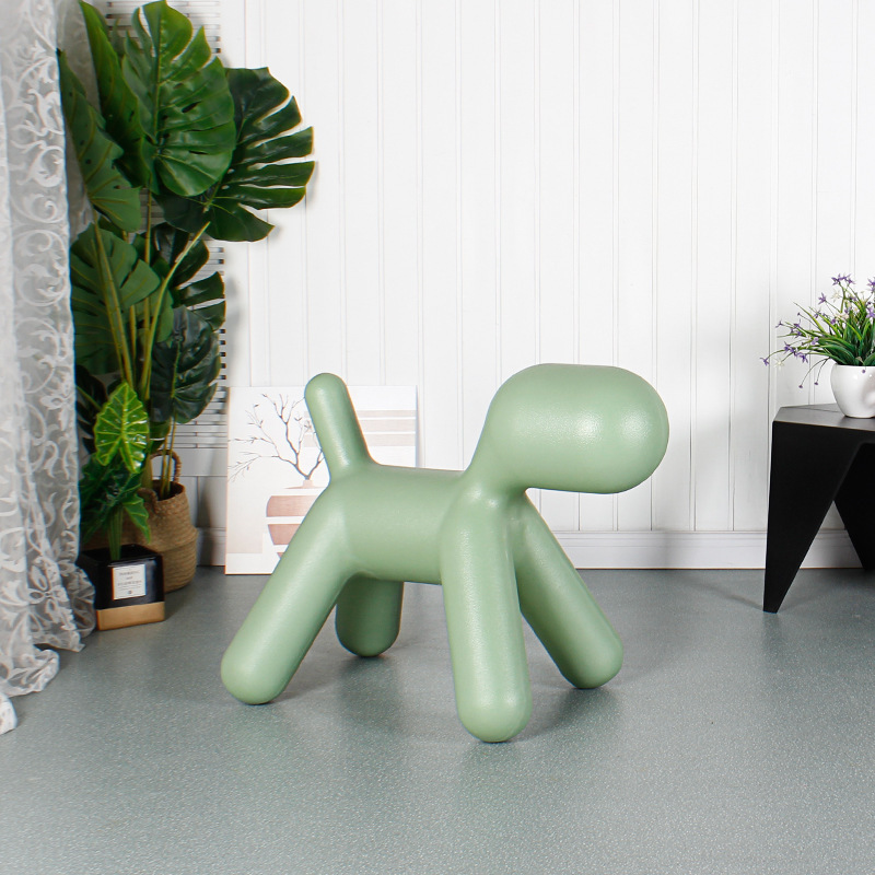 Home Furniture children stool Scandinavian nordic mid century design puppy god pony animal shape chair children's toy fun chair