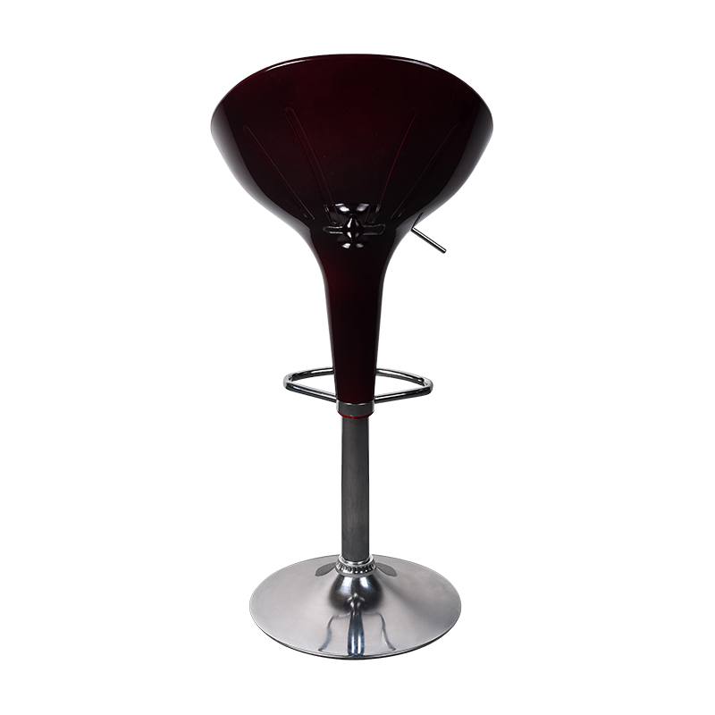 Modern Black ABS Bar Stool Supplier 360 Degree Metal Swivel Bar Stool Chair