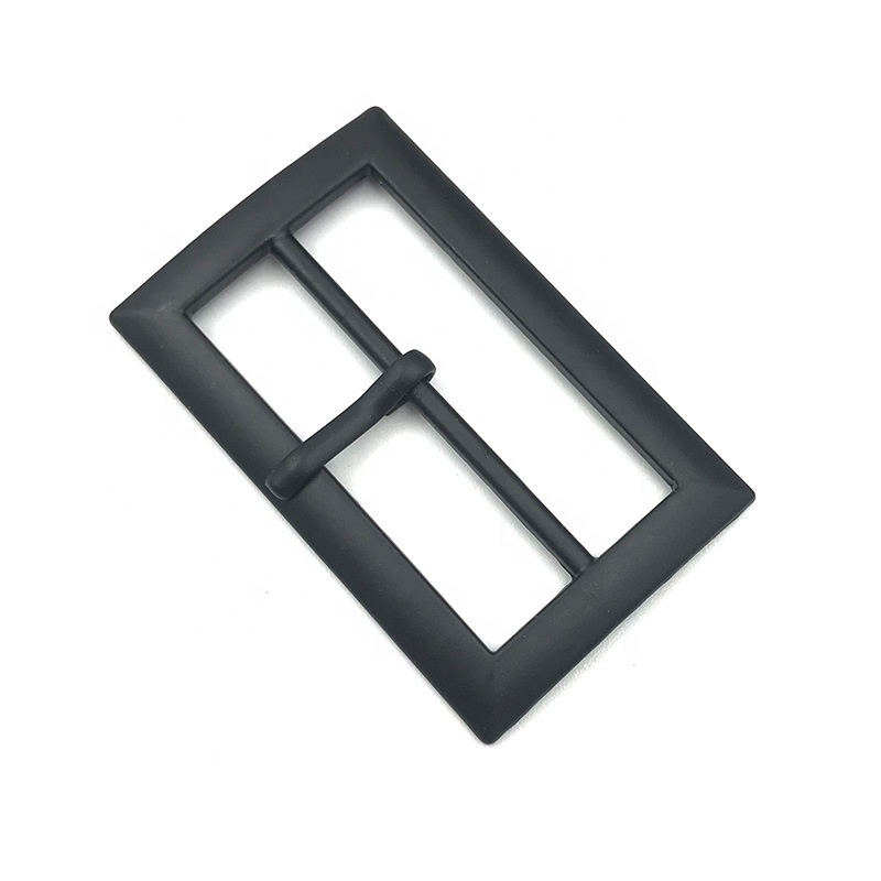 Customized Adjustable Metal Belt Buckle Reversible Slider Metal Square Belt Buckles for Shoes Bag Garment Decoration