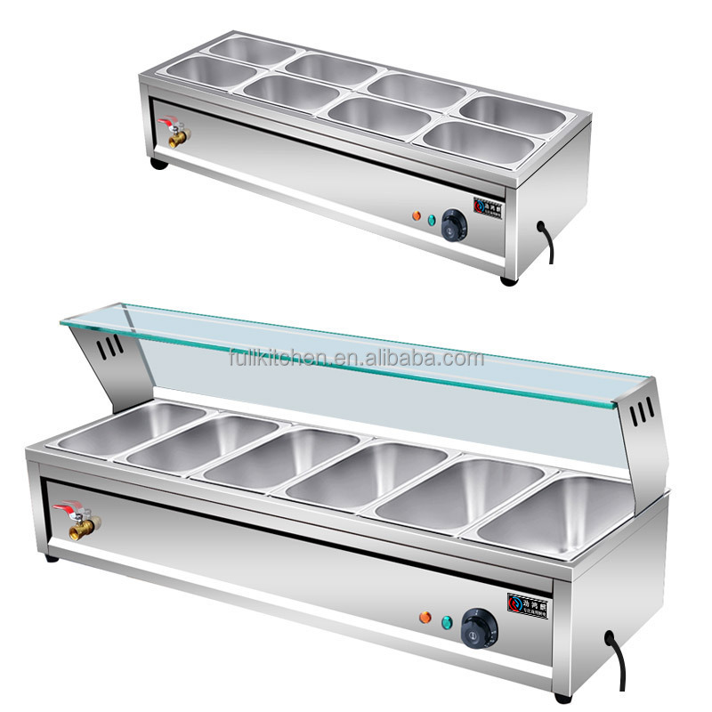 Stainless Steel 304 Soup Food Warmer Commercial Catering Equipment Electric Catering