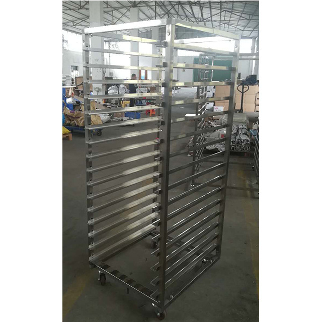 Commercial Bun Pan Bakery Rack Stainless Steel Bakery Rack Trolley