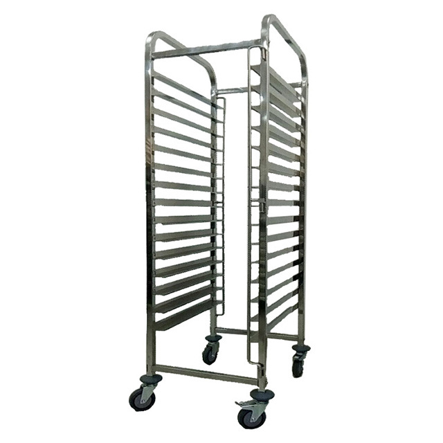 Commercial Bun Pan Bakery Rack Stainless Steel Bakery Rack Trolley