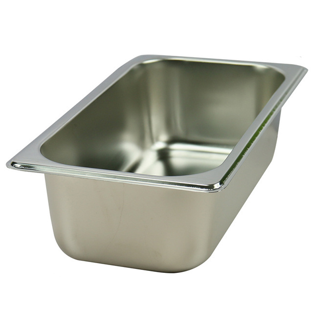 Factory Price Stainless Steel Storage Container GN Pan For Ice cream