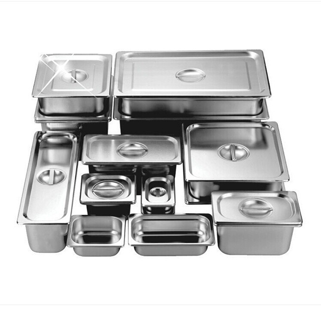 Factory Price Stainless Steel Storage Container GN Pan For Ice cream