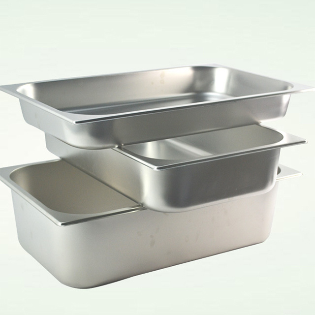 Factory Price Stainless Steel Storage Container GN Pan For Ice cream