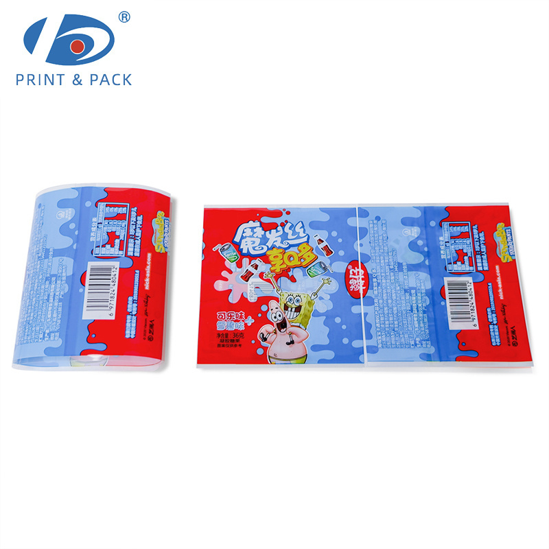 Food Grade Custom Perforated Printable Heat Shrink PVC/PET Film Roll Sleeves Wrap Band Label Seal for Water Energy Drink Bottle