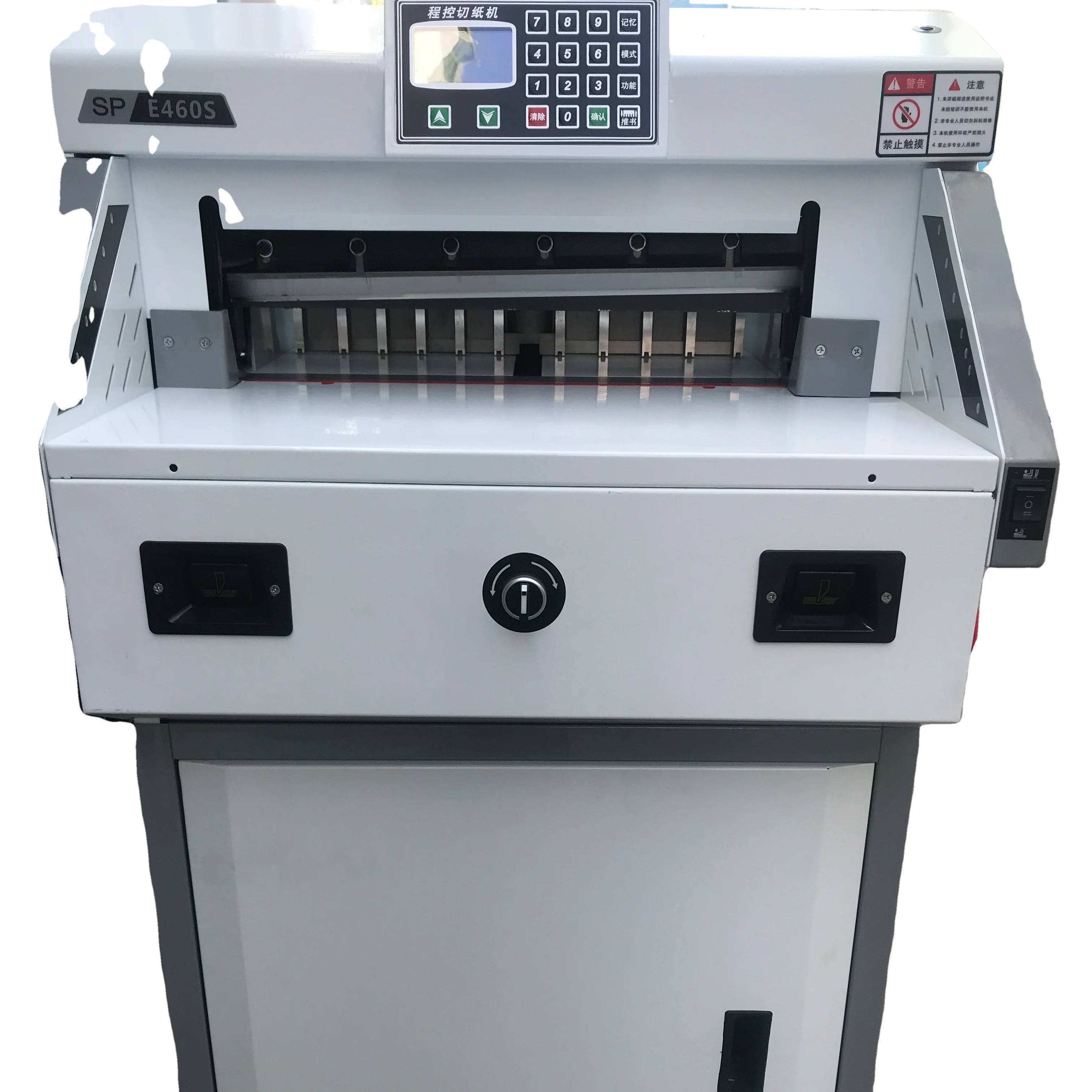 high quality and cheap price E460S electric program-controlled paper cutter