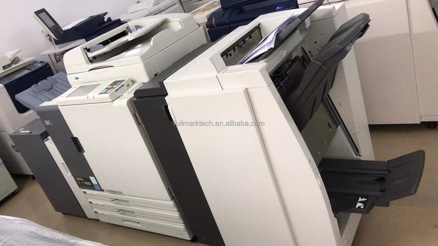 Used  refurbished Risos comcolor machine GD7330/GD9630 four color digital duplicator copier Printer