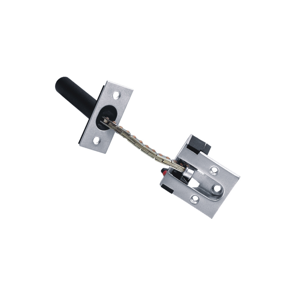 Zinc alloy security chain door guard with bolt