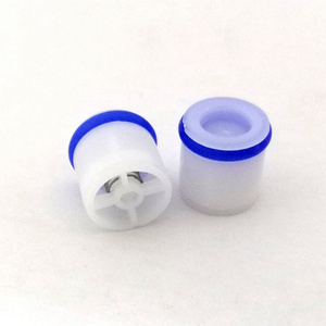 Mini Control Plastic Shower Head  Flow Restrictor Insert Check Valve