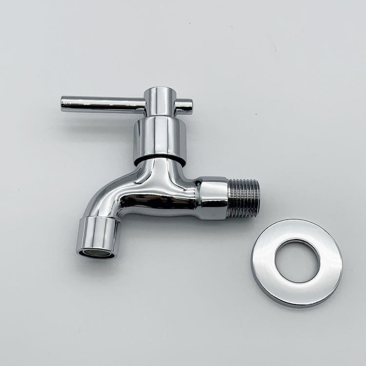 Wash Brass Flexible Vintage Tap Sink Small Thin Kitchen Single Cold Water Wall Mount Faucet Tap Faucet For Sink