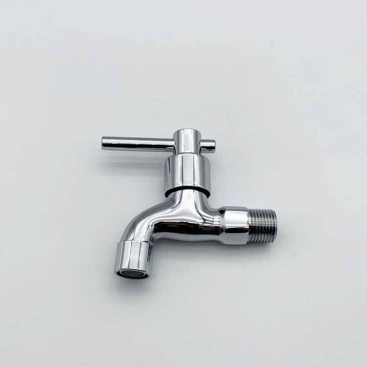 Wash Brass Flexible Vintage Tap Sink Small Thin Kitchen Single Cold Water Wall Mount Faucet Tap Faucet For Sink