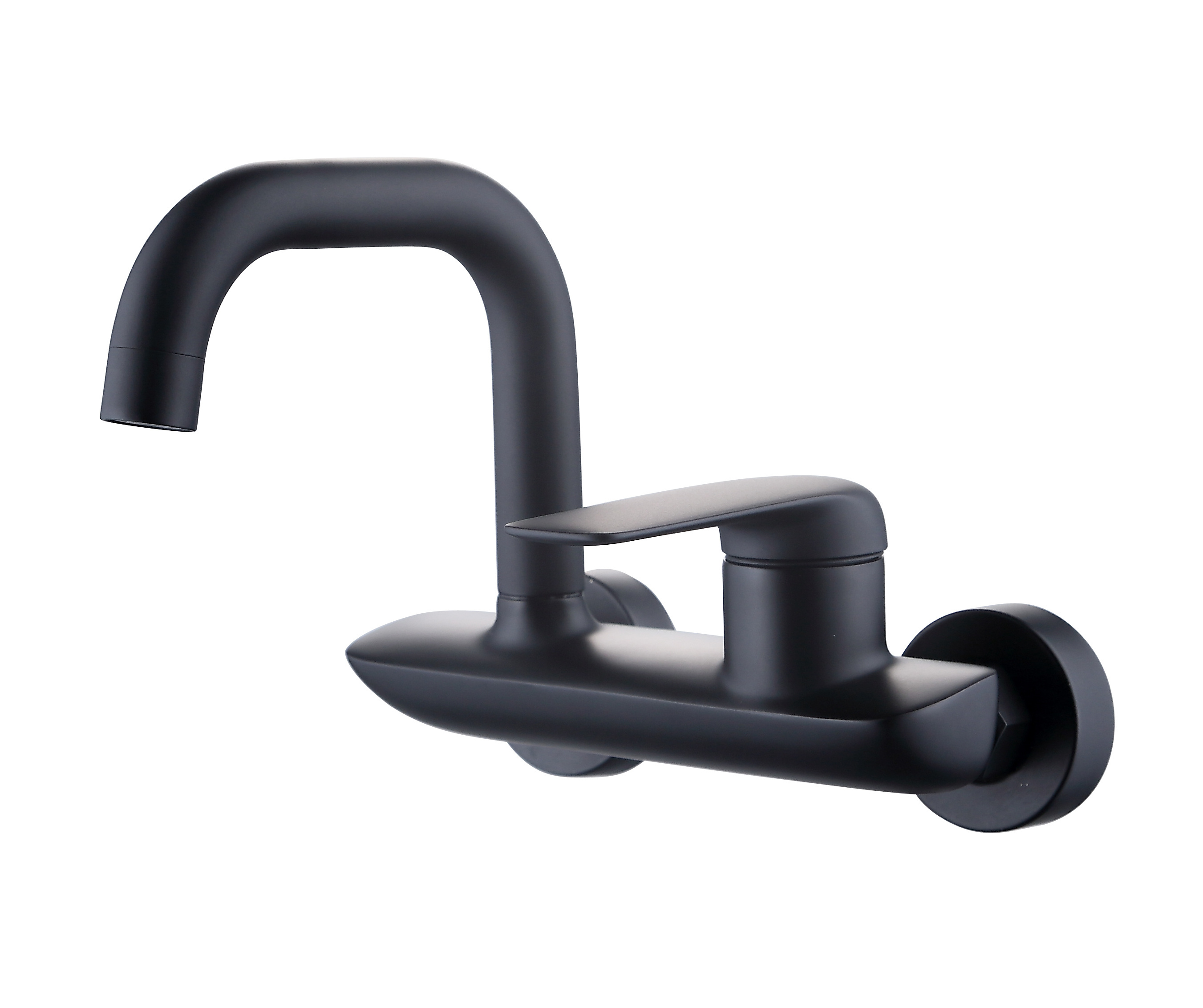 New Design Single Lever Water Long Spout Water Sink Modern Brass Chrome Kitchen Taps Faucet For Kitchen Sink