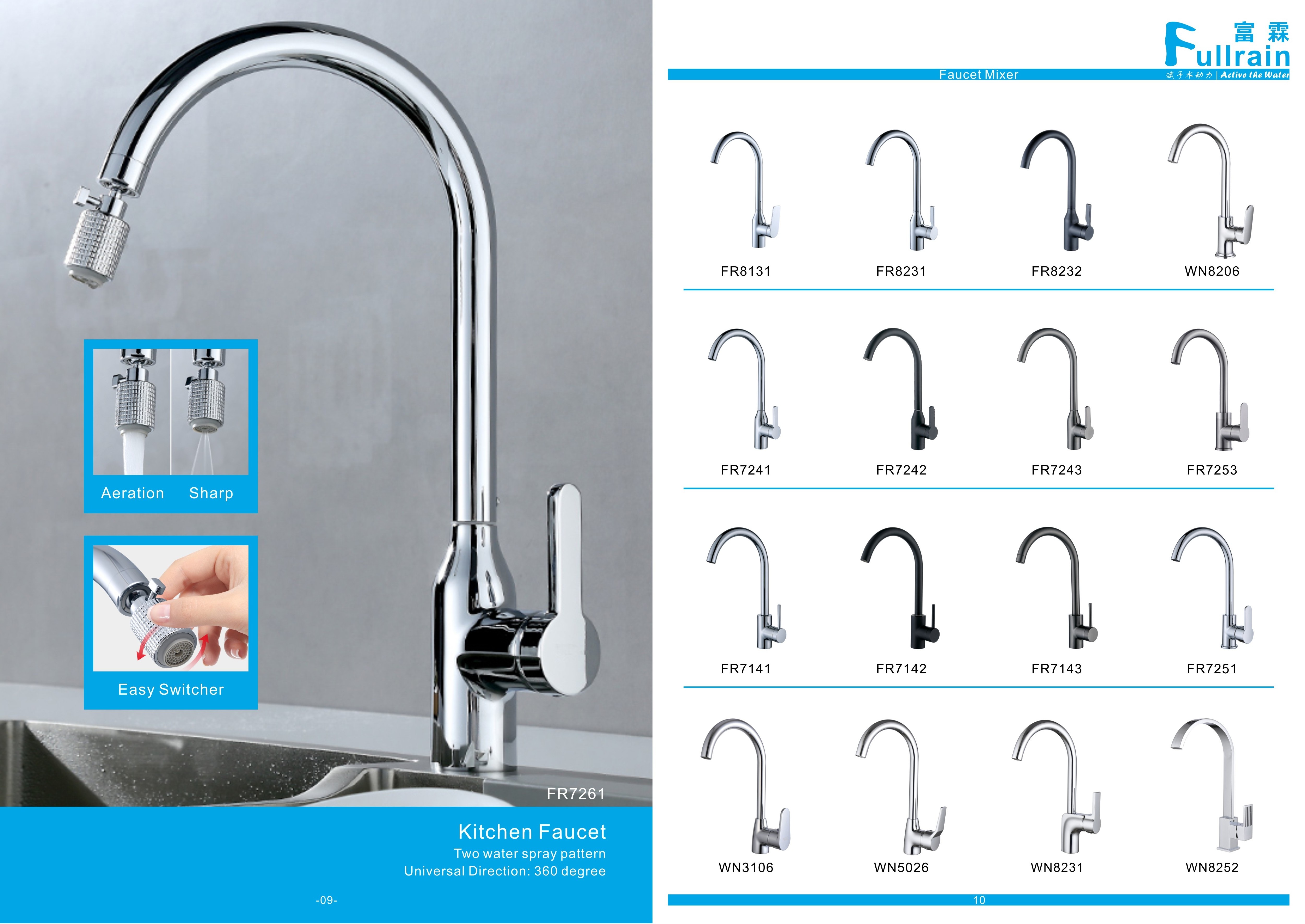 Watermark High Quality Industria Gooseneck Taps Mixer Bathroom Mixer And Swan Kitchen Faucet