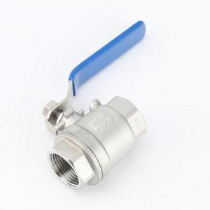 2-pc stainless steel npt female threaded ball valve 1 inch valve