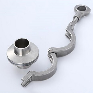 Stainless Steel Sanitary Tri Clover Ferrule Gasket Clamp Set