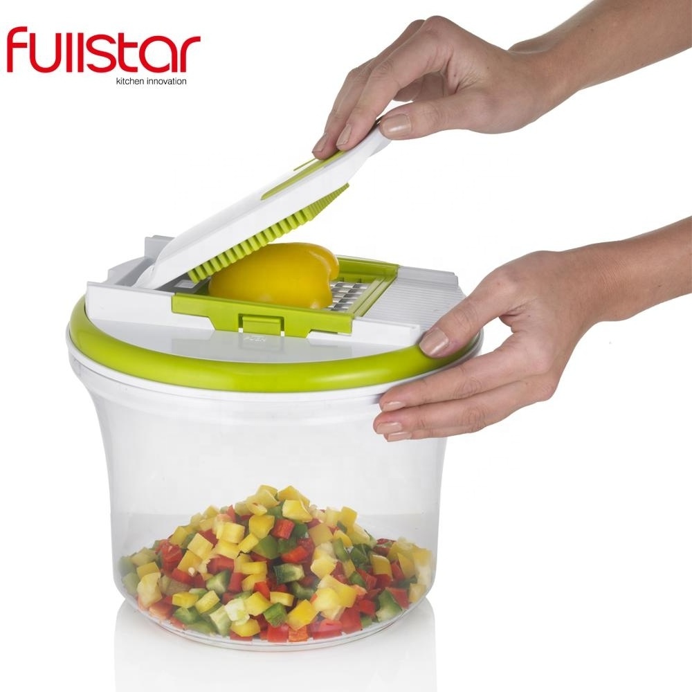 Fullstar salad master salad maker food slicer veggie chopper salad spinner lettuce drainer vegetable fruit cutters and slicers