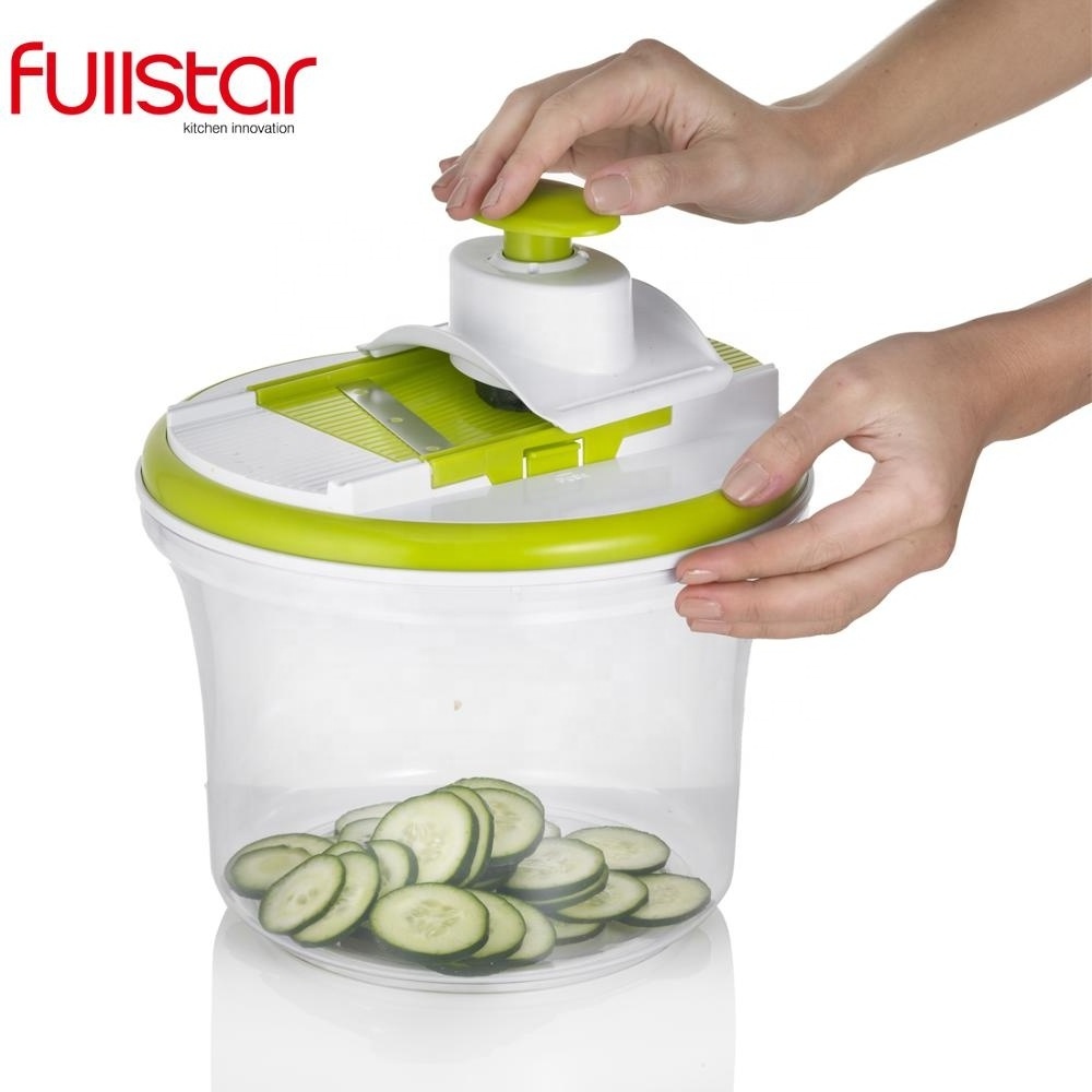 Fullstar salad master salad maker food slicer veggie chopper salad spinner lettuce drainer vegetable fruit cutters and slicers