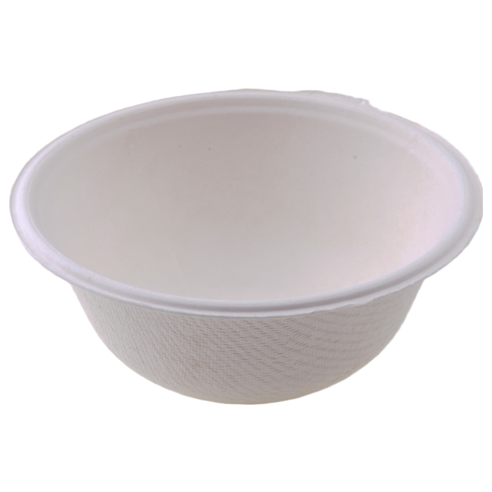 Hot trending products Natural Paper Plates Food Grade bioposable tableware 12OZ Bowl for Casual dishes