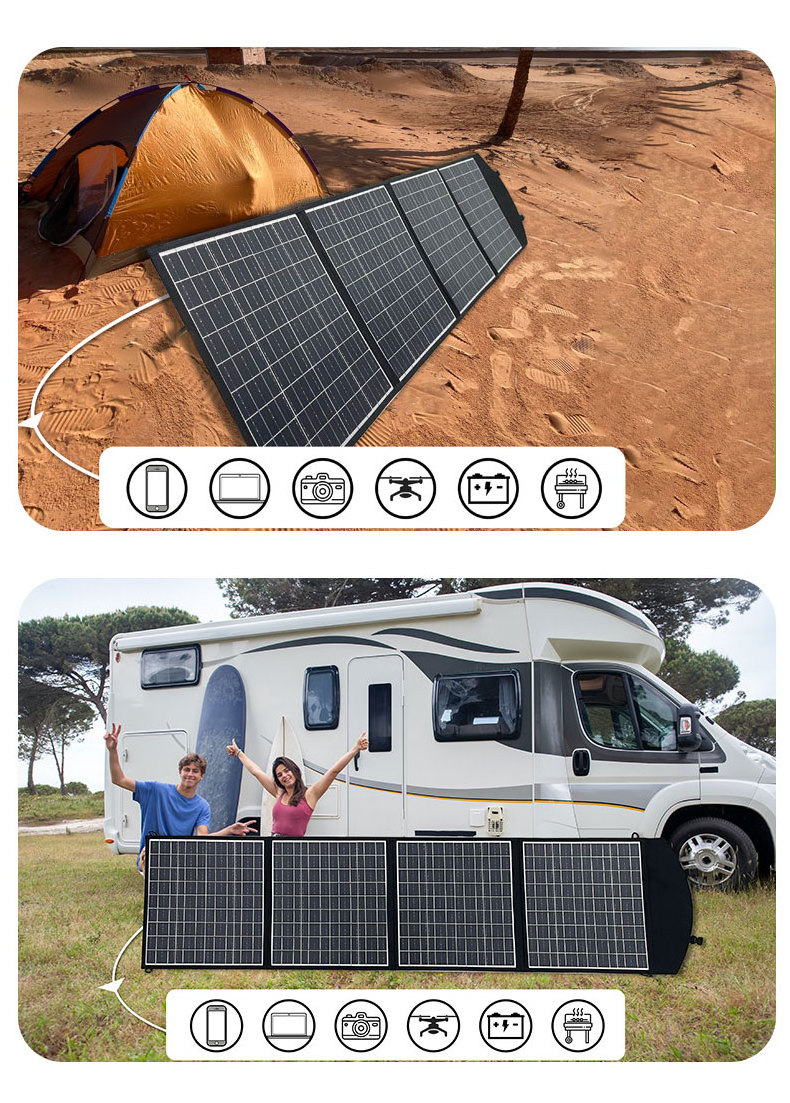 220v 250w 250 300 watt 100kw mono photovoltaic solar panel solar panel Portable Folding Solar Panel